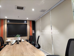 roll-up blinds office